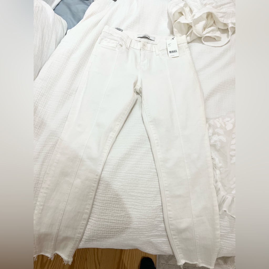 J Brand White Jeans